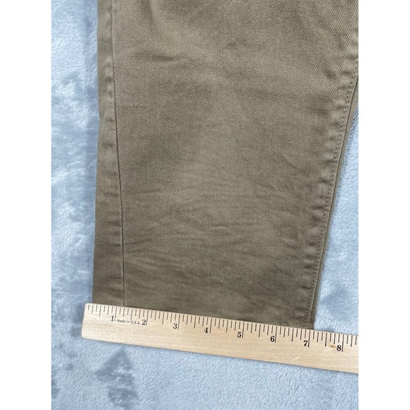 Todd Snyder Mens 32x30 Stretch 5 Pocket Chino Pants Tan Slim Fit - Picture 11 of 12